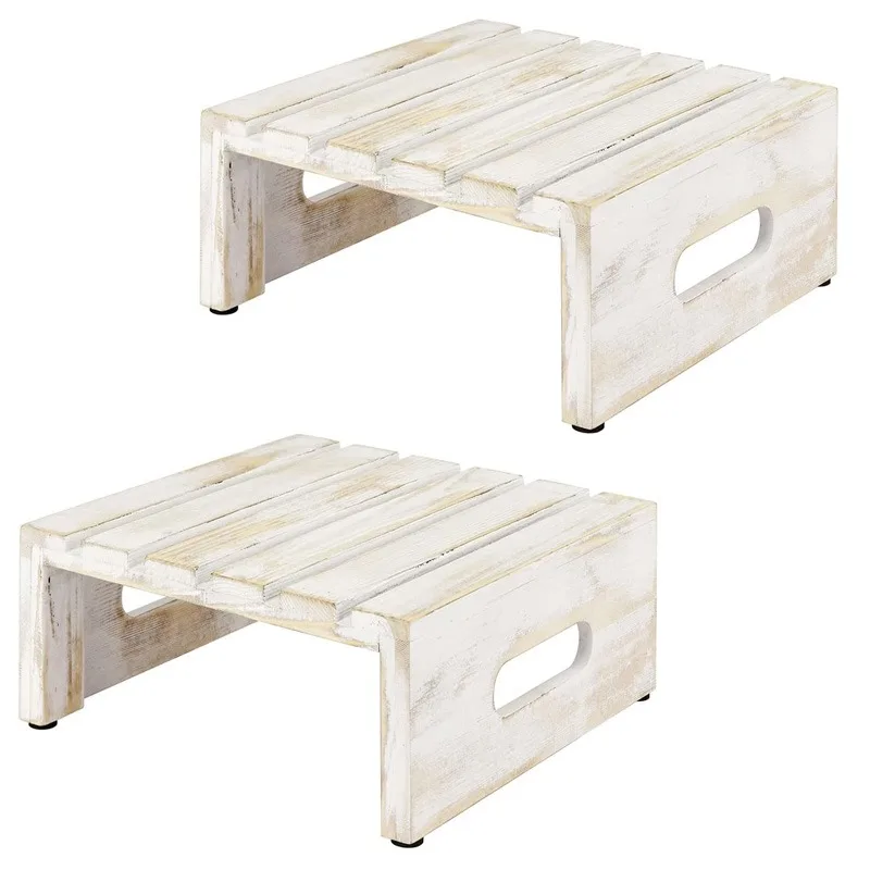 Деревянная подставка для самообслуживания с ручкой для квадратных кексов, еды
Деревянная подставка для самообслуживания с ручкой для квадратных кексов, еды