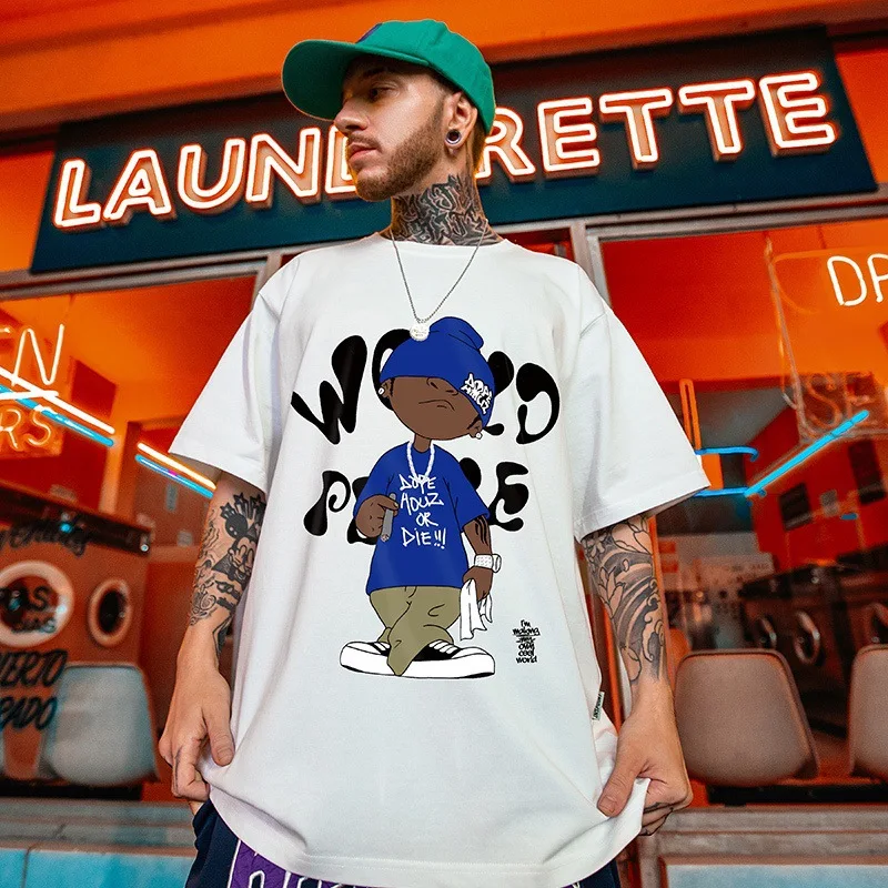 Men Oversized T Shirt Hip Hop Streetwear Cartoon Anime Print Tshirt Harajuku Cotton Short Sleeve T-Shirt 5XL
Men Oversized T Shirt Hip Hop Streetwear Cartoon Anime Print Tshirt Harajuku Cotton Short Sleeve T-Shirt 5XL