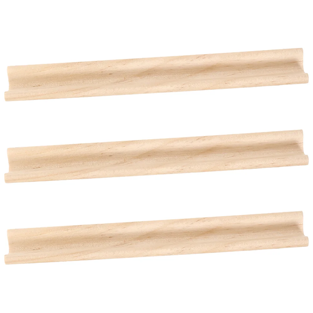 3 Pcs Wooden Decorations Domino Racks for Board Games DIY Tile Letter Display Trays Holders Stand Unfinished Dominoes Mahjong
3 Pcs Wooden Decorations Domino Racks for Board Games DIY Tile Letter Display Trays Holders Stand Unfinished Dominoes Mahjong