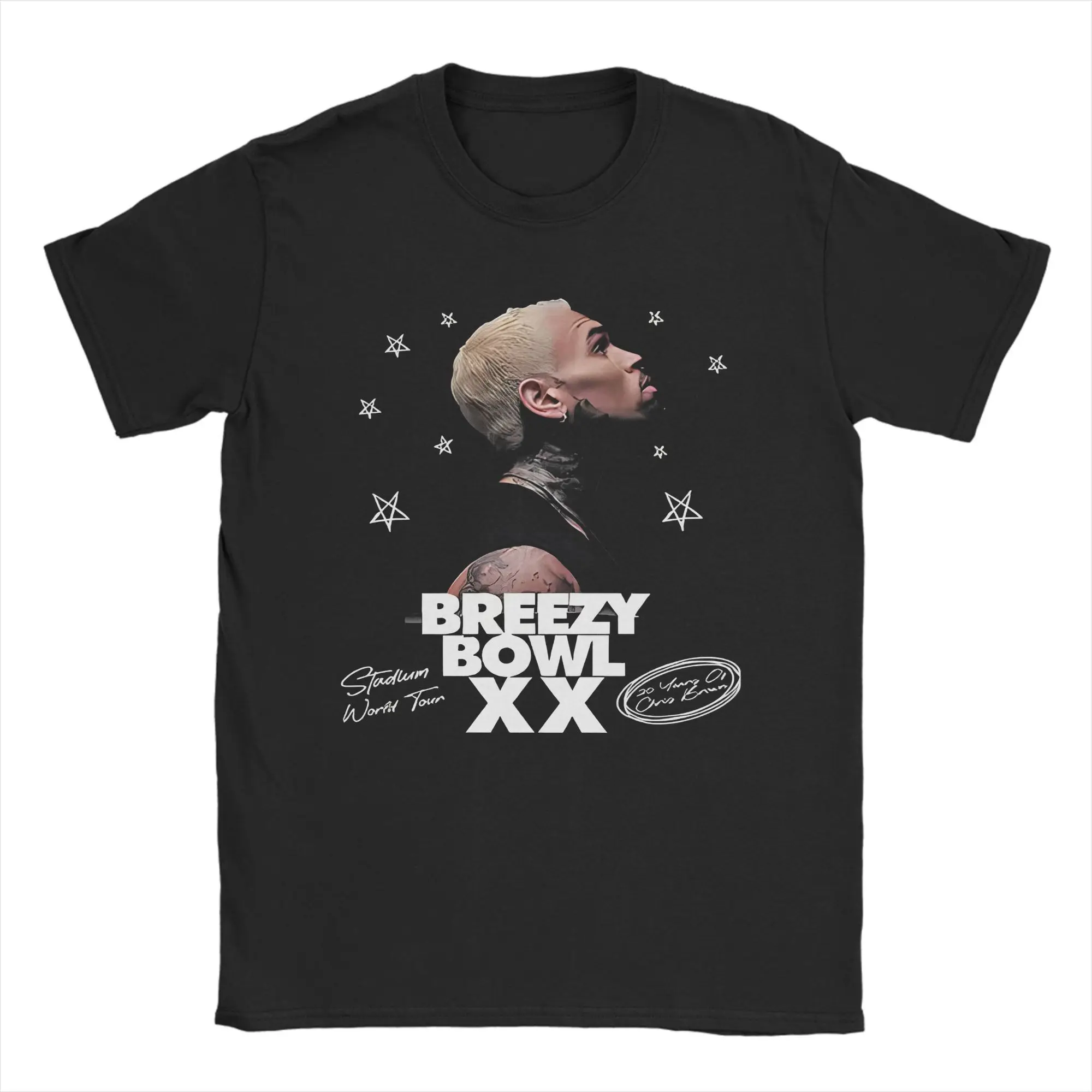 Vintage Chris Brown Breezy Bowl XX Tour 2025 T-Shirt Men Crewneck Pure Cotton T Shirt Rapper Short Sleeve Tees Printed merch
Vintage Chris Brown Breezy Bowl XX Tour 2025 T-Shirt Men Crewneck Pure Cotton T Shirt Rapper Short Sleeve Tees Printed merch