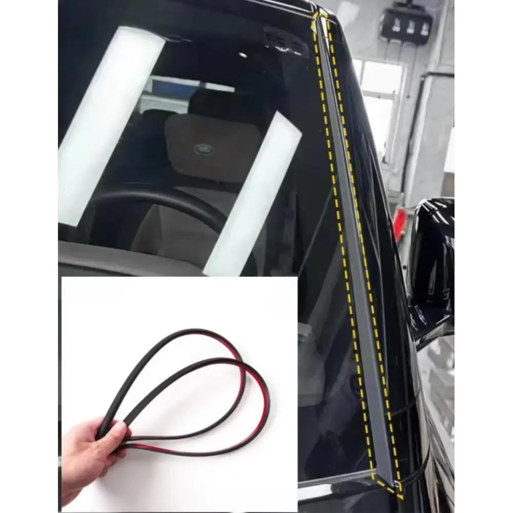 For Land Rover Defender 2020-2025 Windshield A Pillar Sealing Strip Noise Reduction Dust Proof Rubber Trim 90 110 Accessories
For Land Rover Defender 2020-2025 Windshield A Pillar Sealing Strip Noise Reduction Dust Proof Rubber Trim 90 110 Accessories