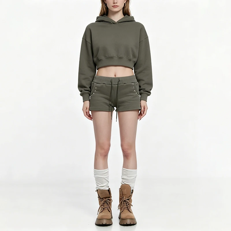 2026 new hot diamond lace up sexy European and American retro Y2K short high street punk fashion casual simple women's shorts 
2026 new hot diamond lace up sexy European and American retro Y2K short high street punk fashion casual simple women's shorts 