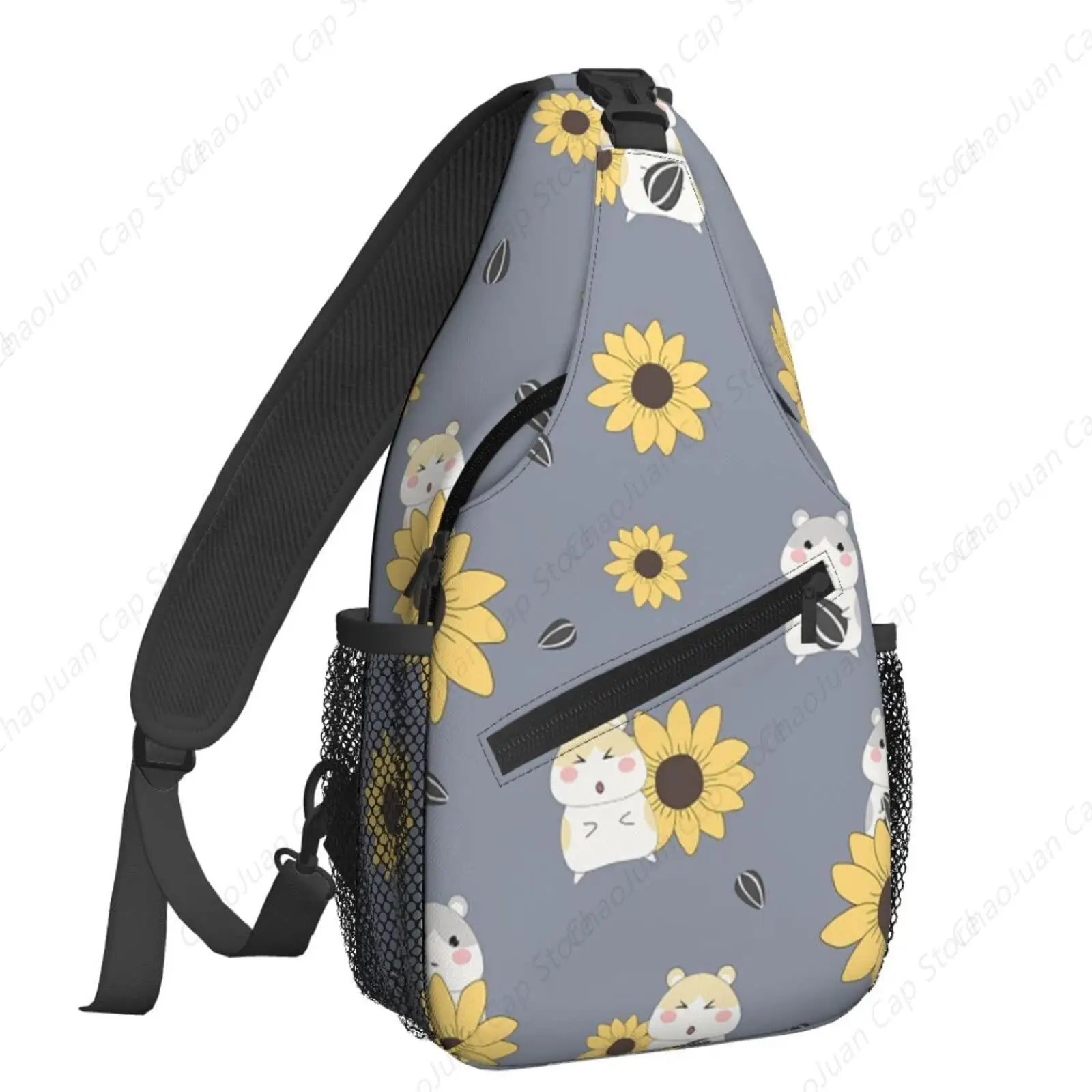 Cute Hamster Sunflower Crossbody Bag – Trendy Sling Backpack for Men Women | Gym, Cycling, Travel Hiking Daypack
Cute Hamster Sunflower Crossbody Bag – Trendy Sling Backpack for Men Women | Gym, Cycling, Travel Hiking Daypack