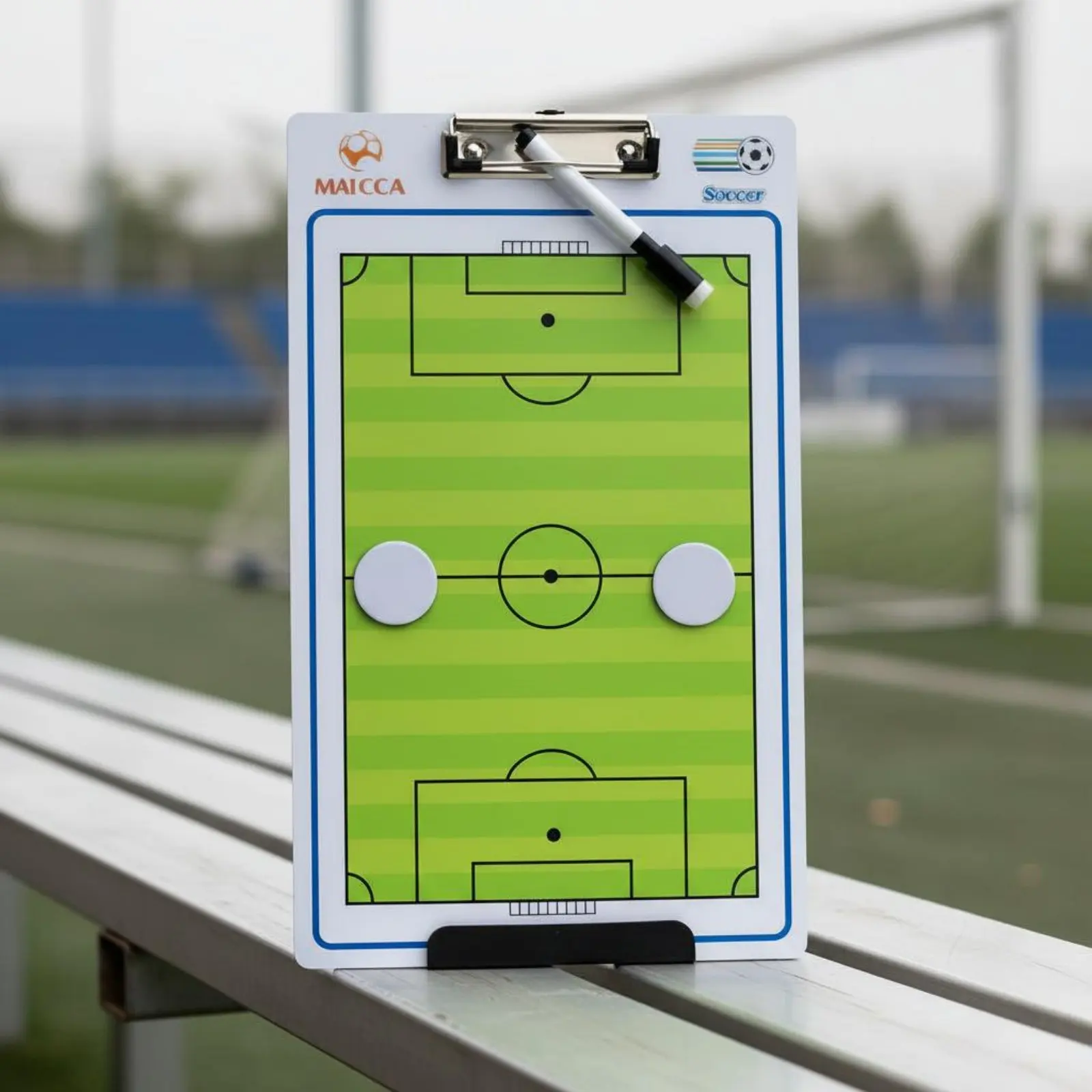 Soccer Board Portable Attractive Football Board Soccer Coaching Clipboard Easy to Use Football Coaching Clipboard
Soccer Board Portable Attractive Football Board Soccer Coaching Clipboard Easy to Use Football Coaching Clipboard
