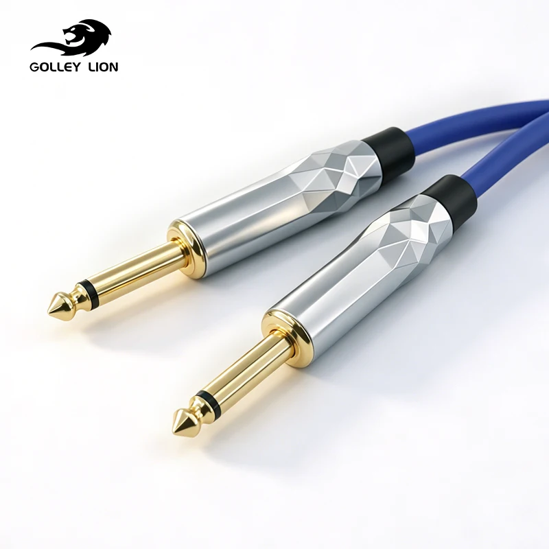 GOLLEY LION TS 1/4 Inch Guitar Cable, Gold-Plated Connectors Instrument Cable for Electric Guitar, Bass Guitar, Amp Cord
GOLLEY LION TS 1/4 Inch Guitar Cable, Gold-Plated Connectors Instrument Cable for Electric Guitar, Bass Guitar, Amp Cord