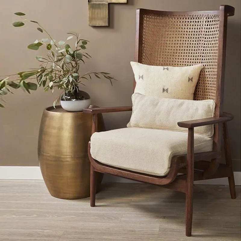 Ja French soft bag premium sofa living room bedroom high backrest solid wood chair
Ja French soft bag premium sofa living room bedroom high backrest solid wood chair