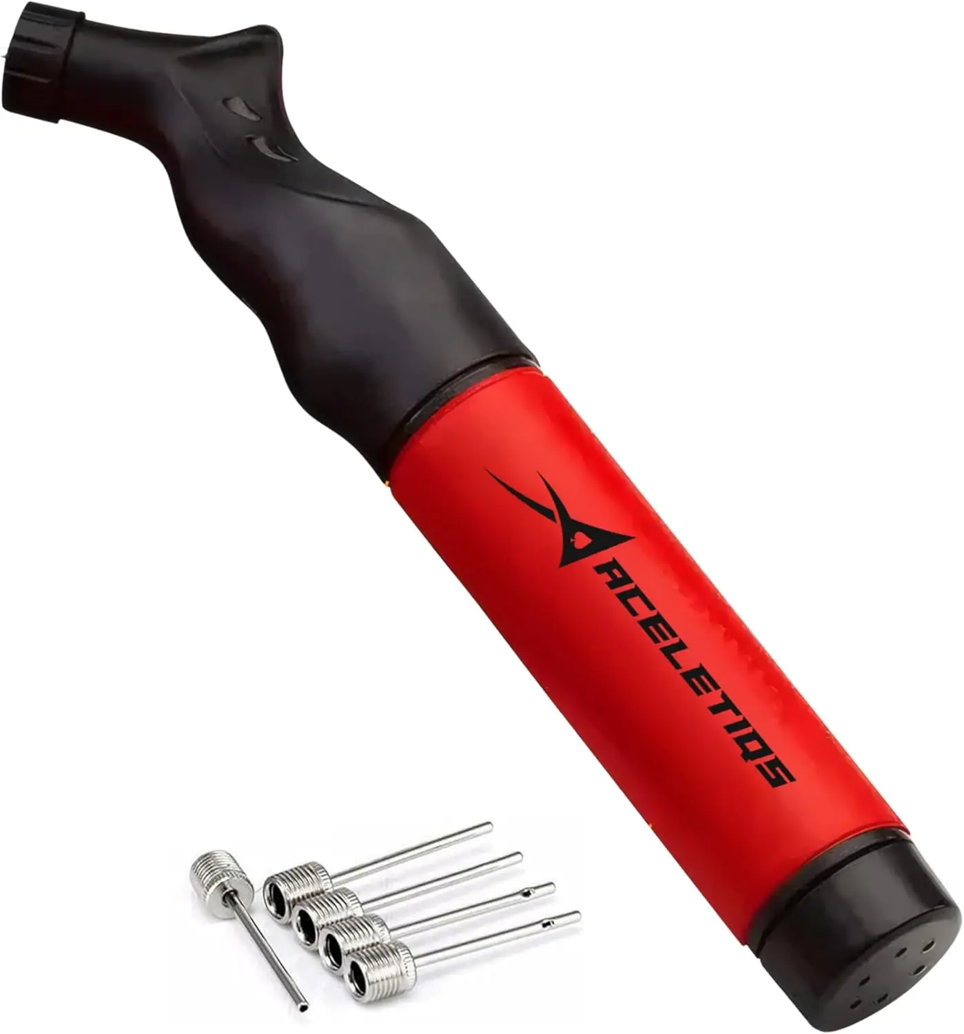 Ball Pump for Sports – Hand Pump for Basketball, Soccer, Volleyball & Football – Dual Action Push & Pull Inflator – Includes 5 Needles
Ball Pump for Sports – Hand Pump for Basketball, Soccer, Volleyball & Football – Dual Action Push & Pull Inflator – Includes 5 Needles