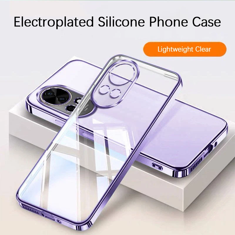 Electroplated Crystal Clear Phone Case for Huawei Nova 13 Pro 13i Nova13 13Pro Silicone High Qualtiy Lens Protection Back Covers
Electroplated Crystal Clear Phone Case for Huawei Nova 13 Pro 13i Nova13 13Pro Silicone High Qualtiy Lens Protection Back Covers