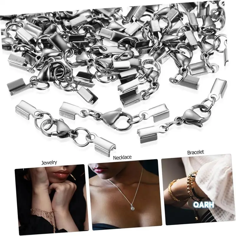 Stainless Steel Lobster Claw Jewellery Clasps Bracelet Extenders Pendulum Lobster Claw Clasps 40 Pcs
Stainless Steel Lobster Claw Jewellery Clasps Bracelet Extenders Pendulum Lobster Claw Clasps 40 Pcs