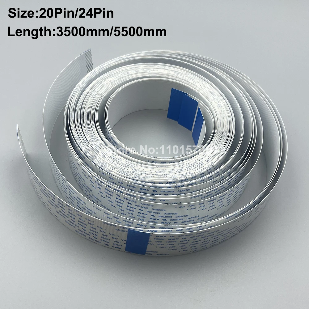 1PC 20Pin 24Pin Flat Long Date Cable for Thunderjet 1802 Gongzheng Litu Flatbed Inkjet Printer DX5 Printhead MotherBoard Cables
1PC 20Pin 24Pin Flat Long Date Cable for Thunderjet 1802 Gongzheng Litu Flatbed Inkjet Printer DX5 Printhead MotherBoard Cables