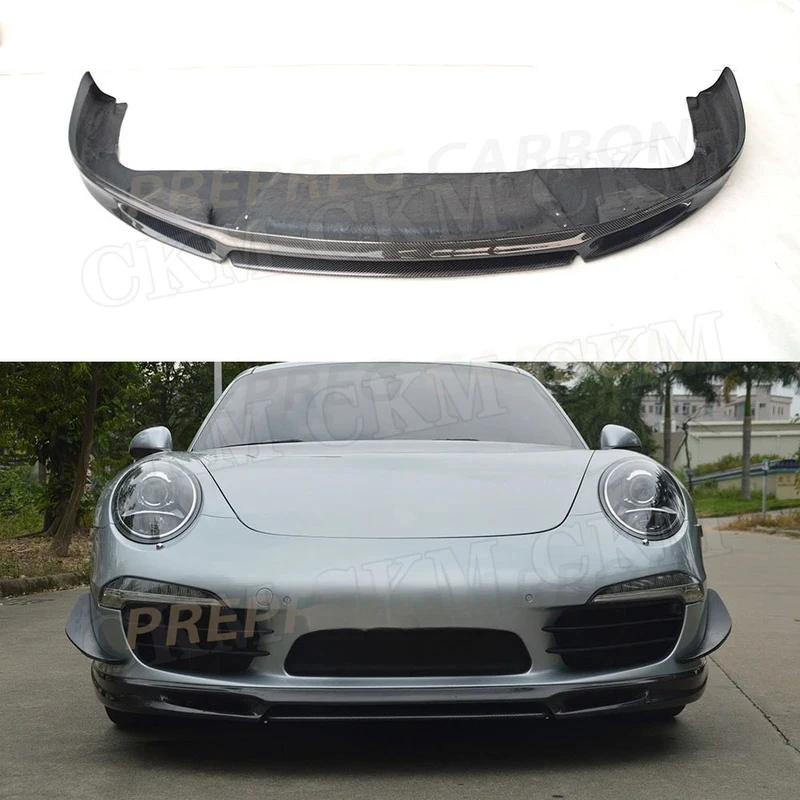 Carbon Fiber Front Lip Spoiler Bumper Guard for 911 991 GT3 2012-2015
Carbon Fiber Front Lip Spoiler Bumper Guard for 911 991 GT3 2012-2015