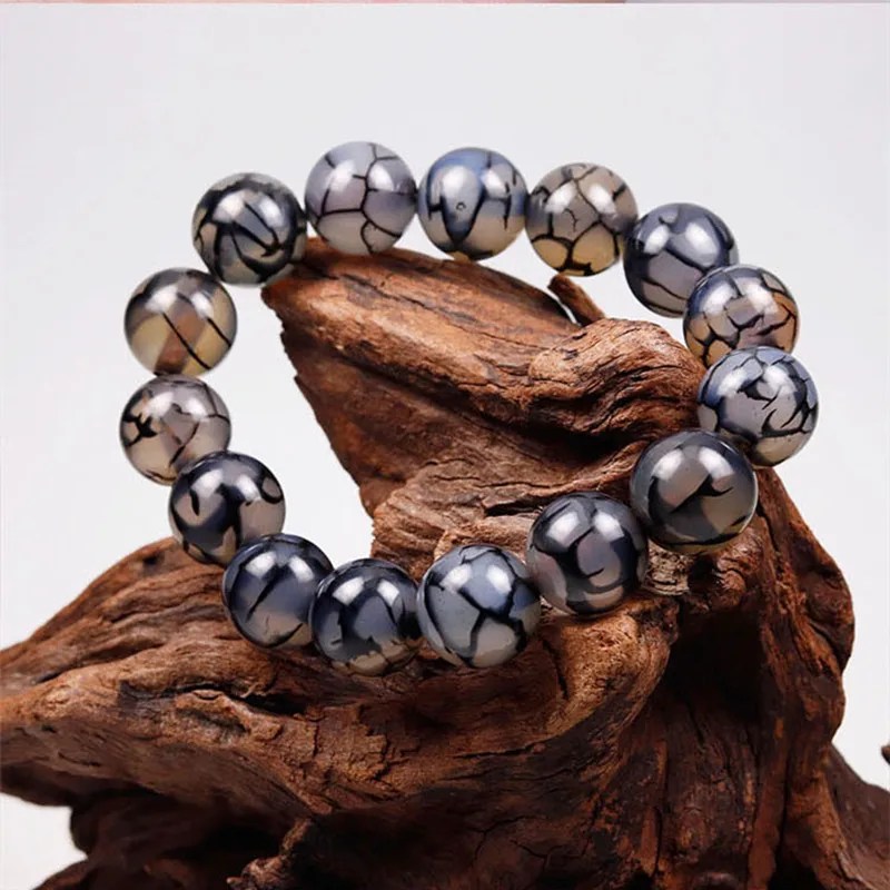 Dzi Bracelet Natural Jade Dragon Pattern Agate Chalcedony Men and Women Jewelry Crafts
Dzi Bracelet Natural Jade Dragon Pattern Agate Chalcedony Men and Women Jewelry Crafts