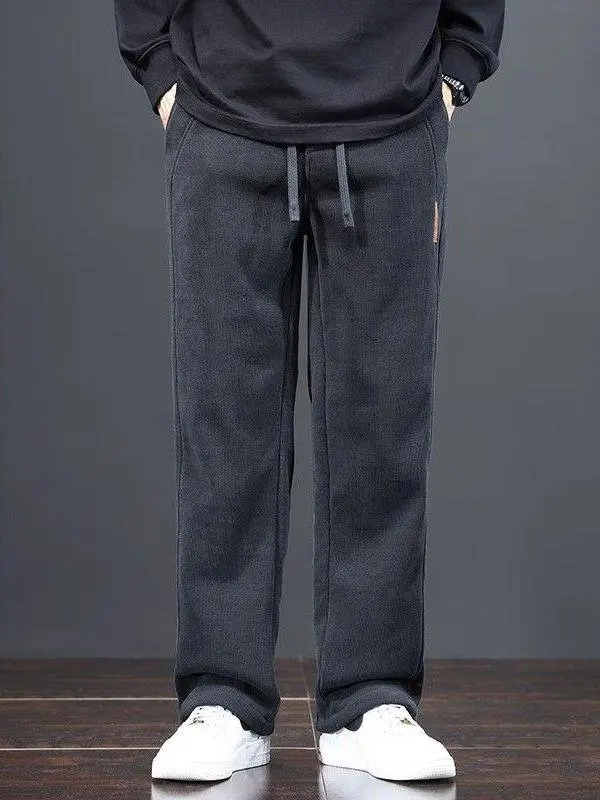 Thiened Loose Casual Pants for Men Fce Lined Straight Leg Sports Sweatpants Autumn Winter New Sle Comfortable Fit Trou...
Thiened Loose Casual Pants for Men Fce Lined Straight Leg Sports Sweatpants Autumn Winter New Sle Comfortable Fit Trou...