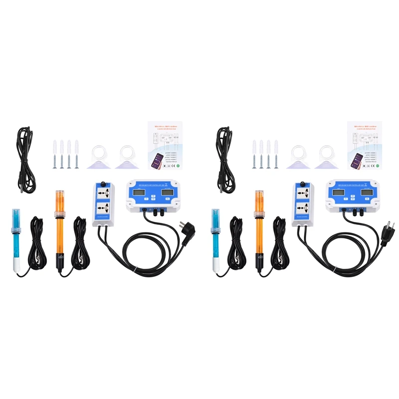W2839 3-In-1 Wifi Water Quality Detector PH/ORP/TEMP Electrode BNC Type Probe For Aquarium Hydroponics Monitor
W2839 3-In-1 Wifi Water Quality Detector PH/ORP/TEMP Electrode BNC Type Probe For Aquarium Hydroponics Monitor
