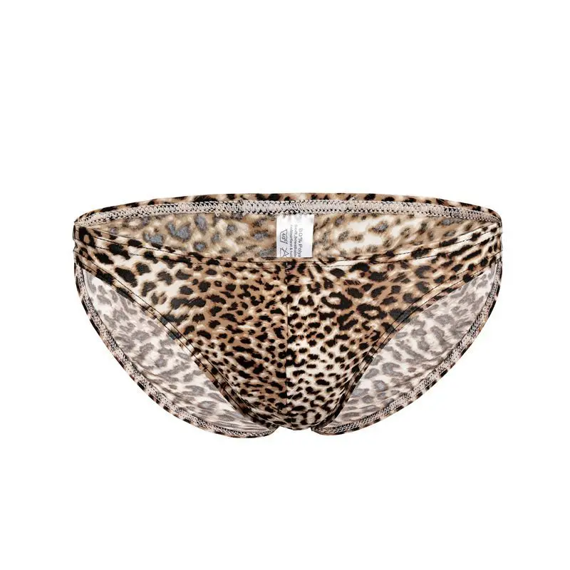 Sexy Men Underwear Leopard Printed Briefs Men Summer Thin Breathable Underwear Convex Pouch Funny Gay Briefs Underpants
Sexy Men Underwear Leopard Printed Briefs Men Summer Thin Breathable Underwear Convex Pouch Funny Gay Briefs Underpants