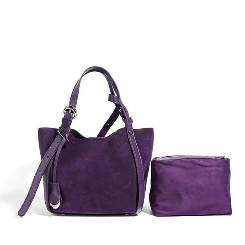 Новинка 2024, весна-лето, фиолетовый цвет, сумка-шоппер, модная женская сумка из натуральной коровьей кожи, сумка в ленивом стиле
Новинка 2024, весна-лето, фиолетовый цвет, сумка-шоппер, модная женская сумка из натуральной коровьей кожи, сумка в ленивом стиле