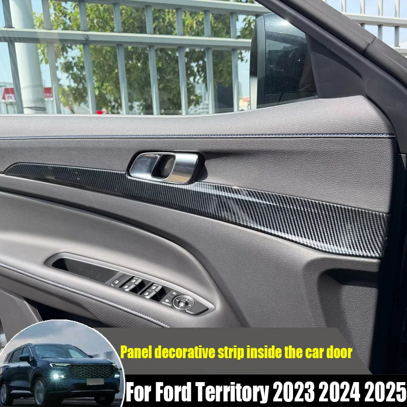 For Ford Territory 2023 2024 2025 interior door panel decorative strip for car doors modified parts for car interior decoration
For Ford Territory 2023 2024 2025 interior door panel decorative strip for car doors modified parts for car interior decoration