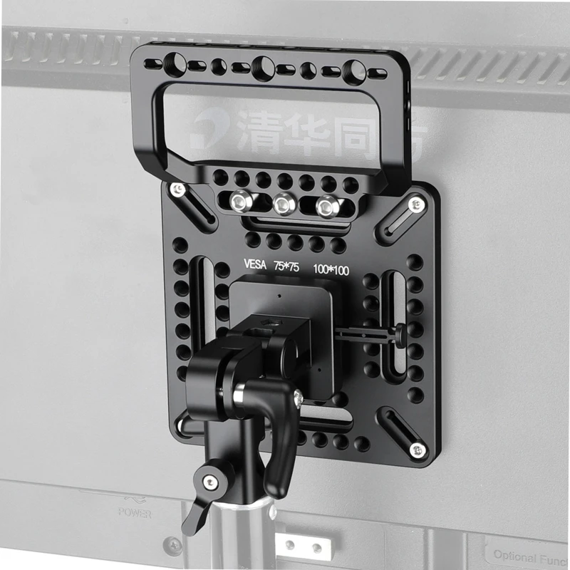 Adjustable 75 To 100MM Camera Cage Extension Module With Quick Release Lock Plate For Film Production Photography 896C
Adjustable 75 To 100MM Camera Cage Extension Module With Quick Release Lock Plate For Film Production Photography 896C