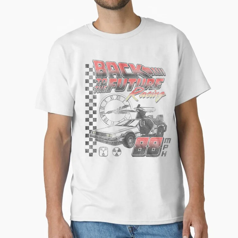 DeLorean Racing 1230 Back To The Future Vintage Sic Fi Gift t shirt 80s movies Time Machine Graphic Clothes All size Tops S-6XL
DeLorean Racing 1230 Back To The Future Vintage Sic Fi Gift t shirt 80s movies Time Machine Graphic Clothes All size Tops S-6XL