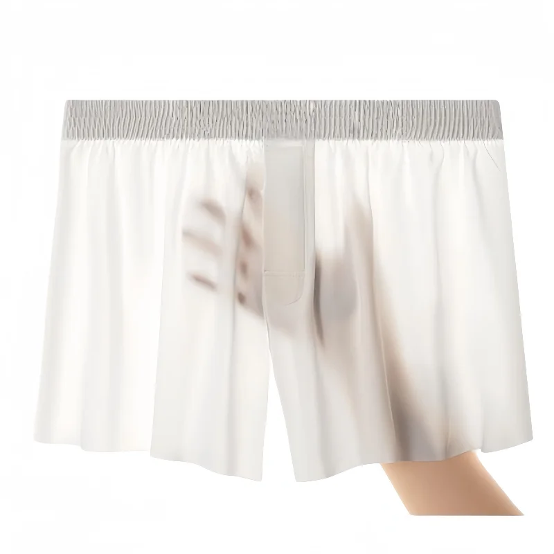 Summer Ice Silk Nylon Aro Pants Ultra-thin Ice Silk Men's Underwear Loose Fit Pajamas Home Pants
Summer Ice Silk Nylon Aro Pants Ultra-thin Ice Silk Men's Underwear Loose Fit Pajamas Home Pants