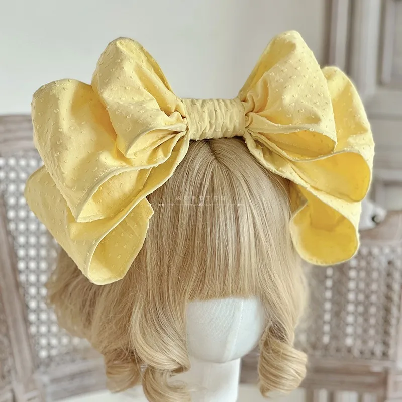 Original hand made while Lolita dragon color cotton cotton kc lovely harajuku bow hair band
Original hand made while Lolita dragon color cotton cotton kc lovely harajuku bow hair band