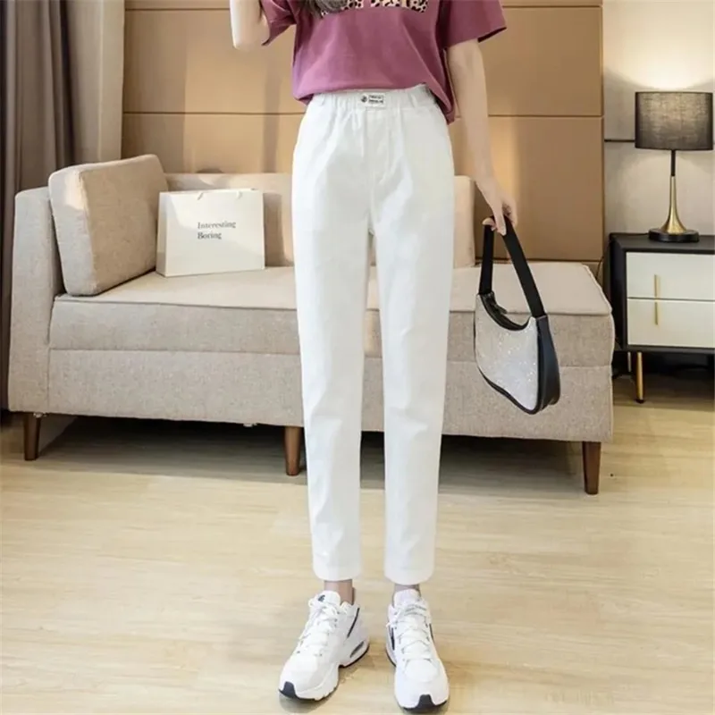 Spring Summer New Spodnie Casual Elastic High Waist Pencil Pants Slim New Women's Straight Pantalones Korean Fashion Trousers
Spring Summer New Spodnie Casual Elastic High Waist Pencil Pants Slim New Women's Straight Pantalones Korean Fashion Trousers