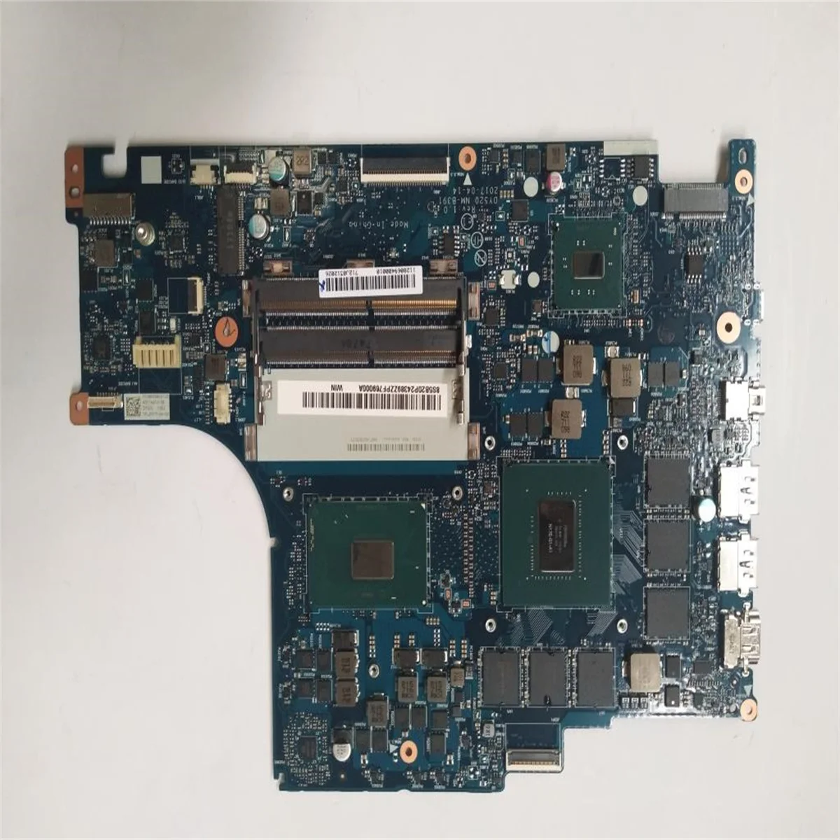 5B20P24389 For Lenovo Legion Y520-15IKBM Laptop Motherboard I7 7700HQ N17EG1 6GB Processor 100% Full Tested
5B20P24389 For Lenovo Legion Y520-15IKBM Laptop Motherboard I7 7700HQ N17EG1 6GB Processor 100% Full Tested