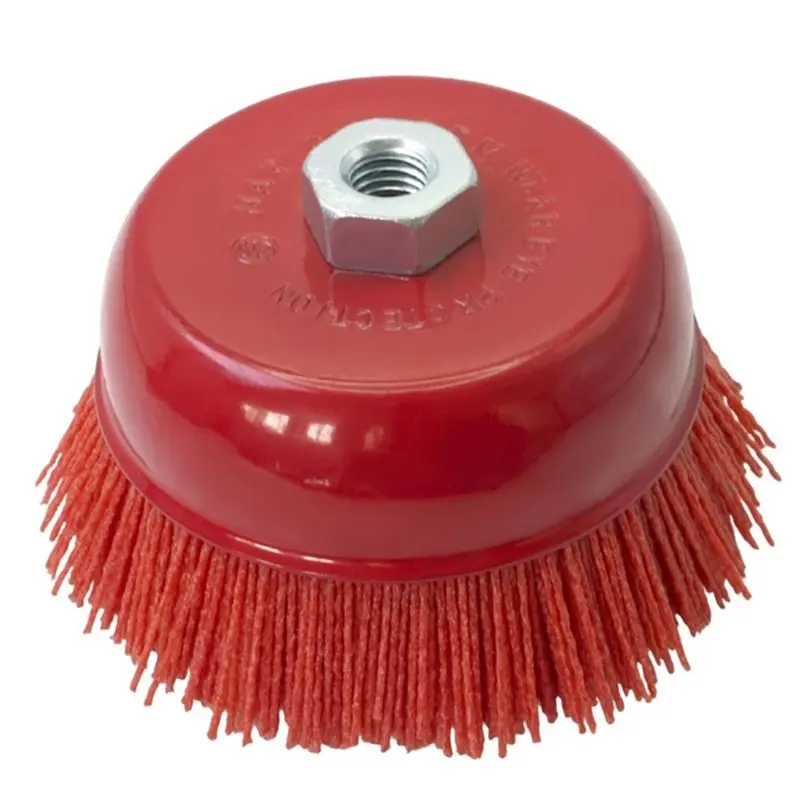 A93E-4" Coarse Grit Nylon Bristle Cup Brush - Compatible, Ideal For Prep And Rust Removal
A93E-4" Coarse Grit Nylon Bristle Cup Brush - Compatible, Ideal For Prep And Rust Removal