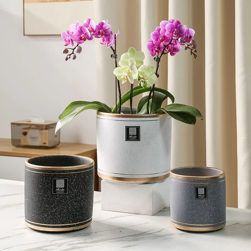 Indoor Desktop Pots For Plants Ceramic Material Flower Pot Succulent Green Luo Stand For Flowers Gold Design Bonsai Pot
Indoor Desktop Pots For Plants Ceramic Material Flower Pot Succulent Green Luo Stand For Flowers Gold Design Bonsai Pot