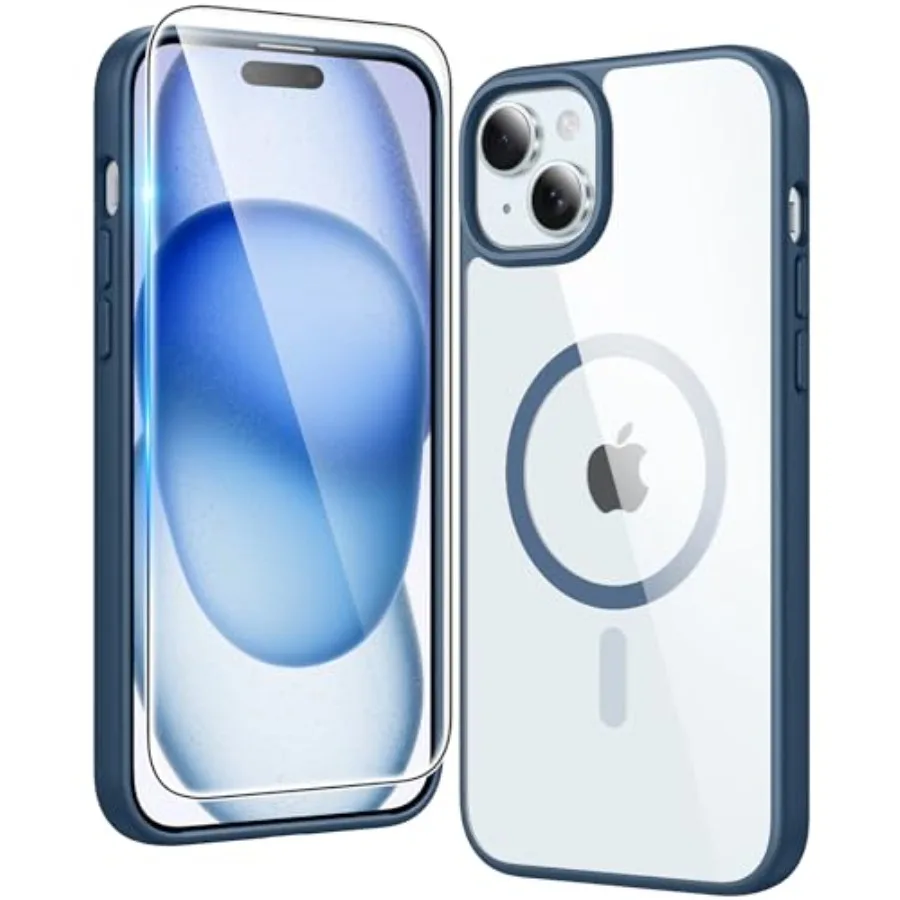for iPhone 15 Case Clear: iPhone 14/13 Case Magnetic Phone Cases with Screen Protector Compatible with Magsafe Slim Anti Yellow
for iPhone 15 Case Clear: iPhone 14/13 Case Magnetic Phone Cases with Screen Protector Compatible with Magsafe Slim Anti Yellow