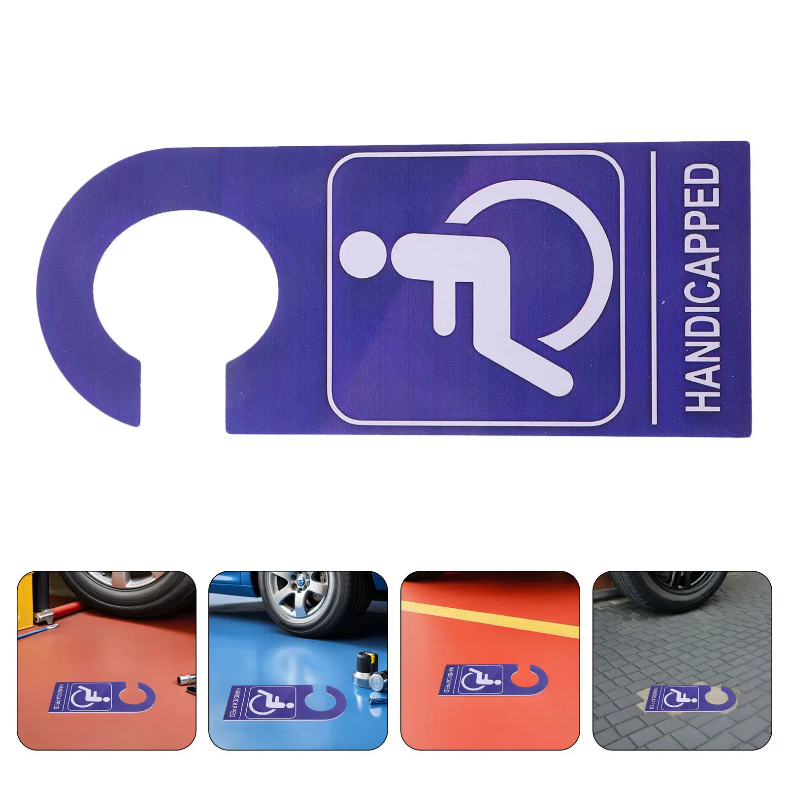 2Pcs Blue Handicap Parking Sign PVC Material Waterproof Easy Hang Handicap Placard for Vehicle Door Mirror Hook Disabled Parking
2Pcs Blue Handicap Parking Sign PVC Material Waterproof Easy Hang Handicap Placard for Vehicle Door Mirror Hook Disabled Parking