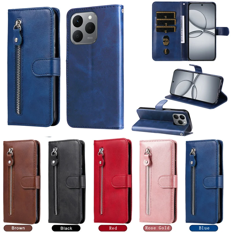 High-quality Capa Realme 15T Zipper Leather Case For Realme 15T Realme15 T 5G Case Wallet Flip Stand Phone Cover For Realme 15T
High-quality Capa Realme 15T Zipper Leather Case For Realme 15T Realme15 T 5G Case Wallet Flip Stand Phone Cover For Realme 15T