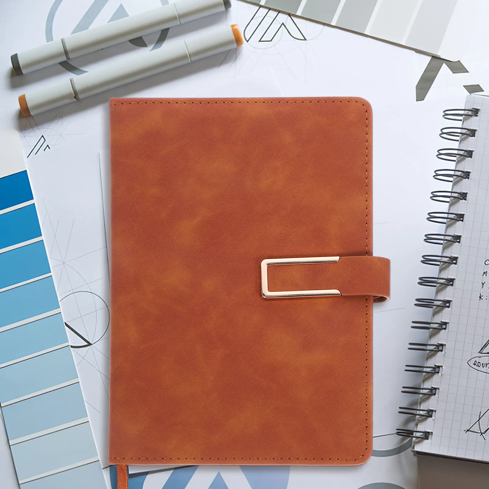 1Set Retro Business Notebook PU Cover Notepad with Pen Set Portable Office Conference Writing Journal Daily Planning Notebook
1Set Retro Business Notebook PU Cover Notepad with Pen Set Portable Office Conference Writing Journal Daily Planning Notebook