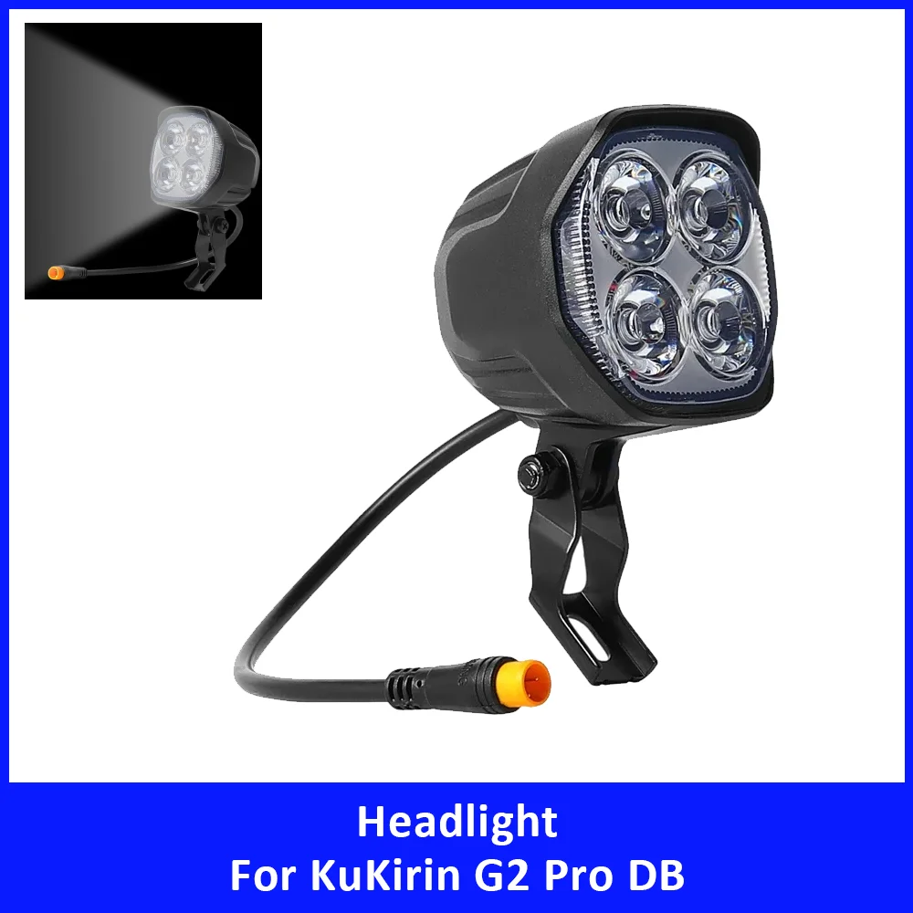 Headlamp Replacement for KuKirin G2 Pro DB Electric Scooter LED Front Headlight Repair Accessories
Headlamp Replacement for KuKirin G2 Pro DB Electric Scooter LED Front Headlight Repair Accessories