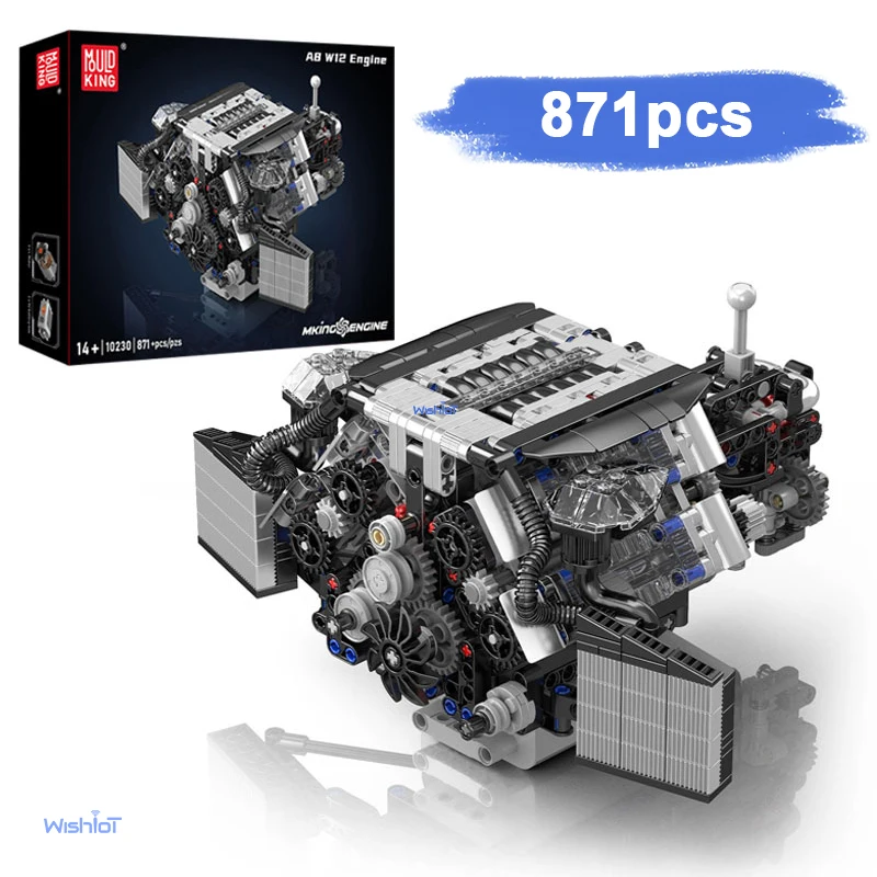 10230 Sedan W12 Engine Model 871pcs Building Block set Small Particle Large Military Model Kit DIY Toys for Christmas Gifts
10230 Sedan W12 Engine Model 871pcs Building Block set Small Particle Large Military Model Kit DIY Toys for Christmas Gifts