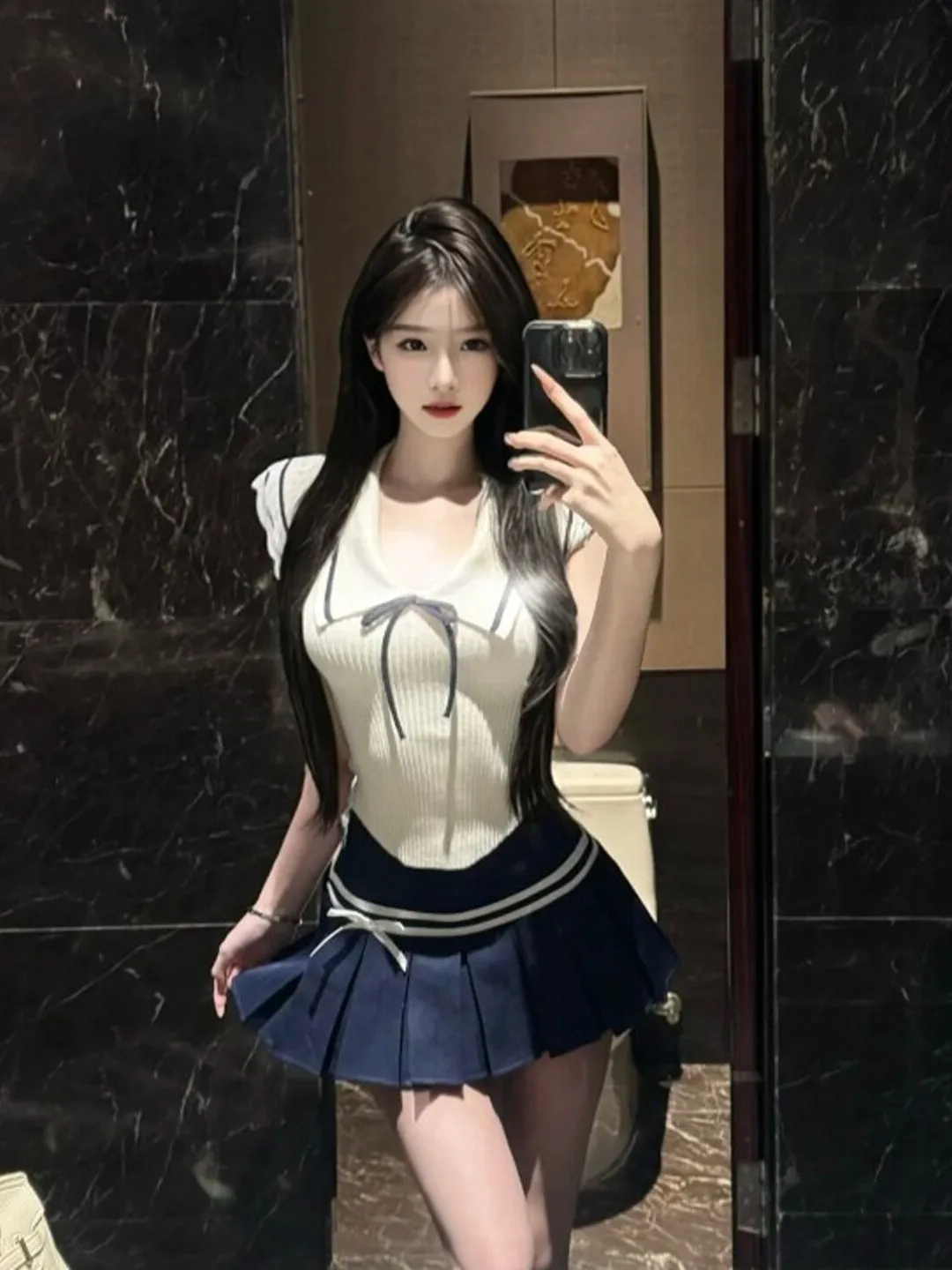 Korean Style Knitted Top And Skirt Set Summer 2026 Comfortable Breathable High Waist Short Skirt Knot Design
Korean Style Knitted Top And Skirt Set Summer 2026 Comfortable Breathable High Waist Short Skirt Knot Design