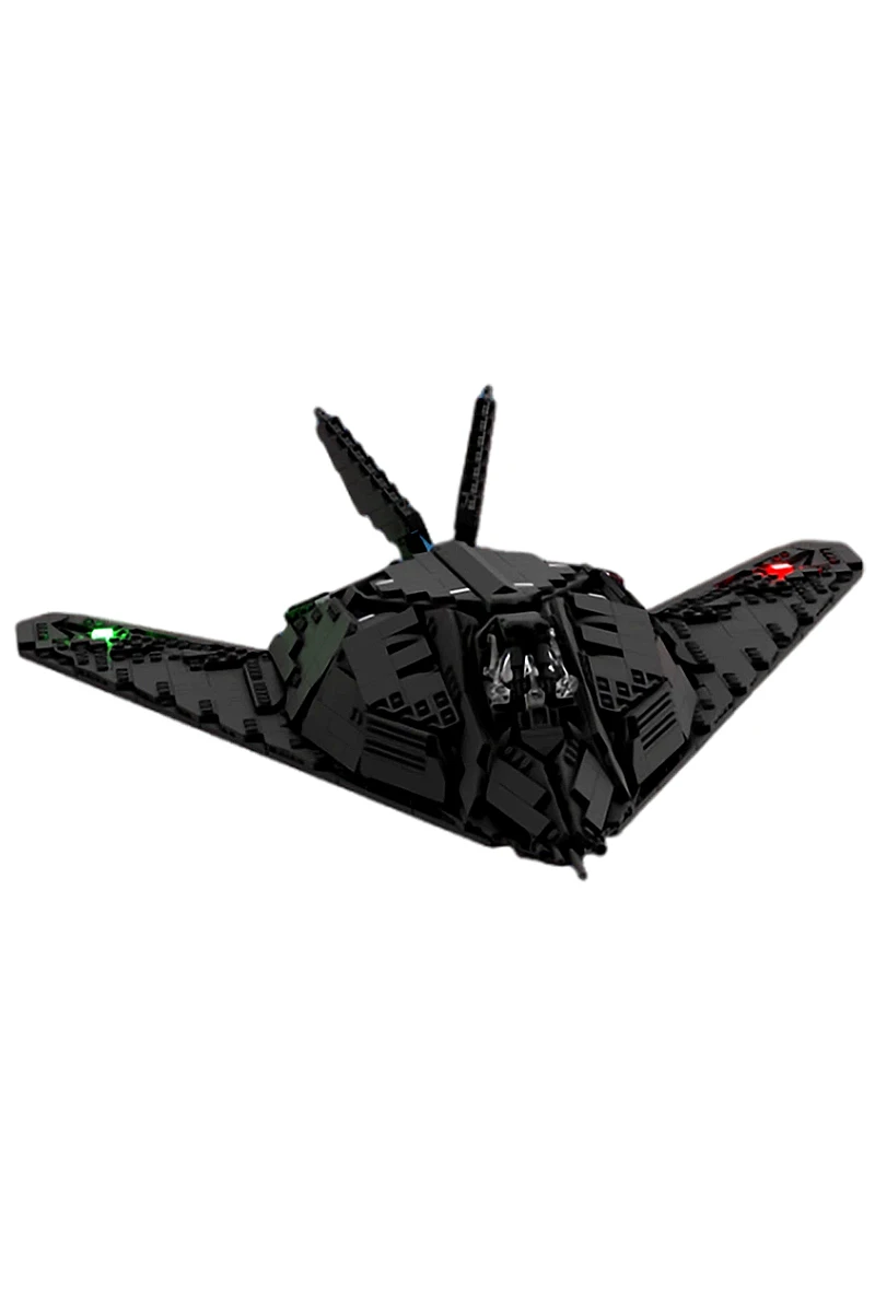 MOC F-117 Nighthawk Stealth Fighters Building Blocks Model Air Force Military Supersonic Bomber Bricks Assemble Toys Kids Gifts
MOC F-117 Nighthawk Stealth Fighters Building Blocks Model Air Force Military Supersonic Bomber Bricks Assemble Toys Kids Gifts
