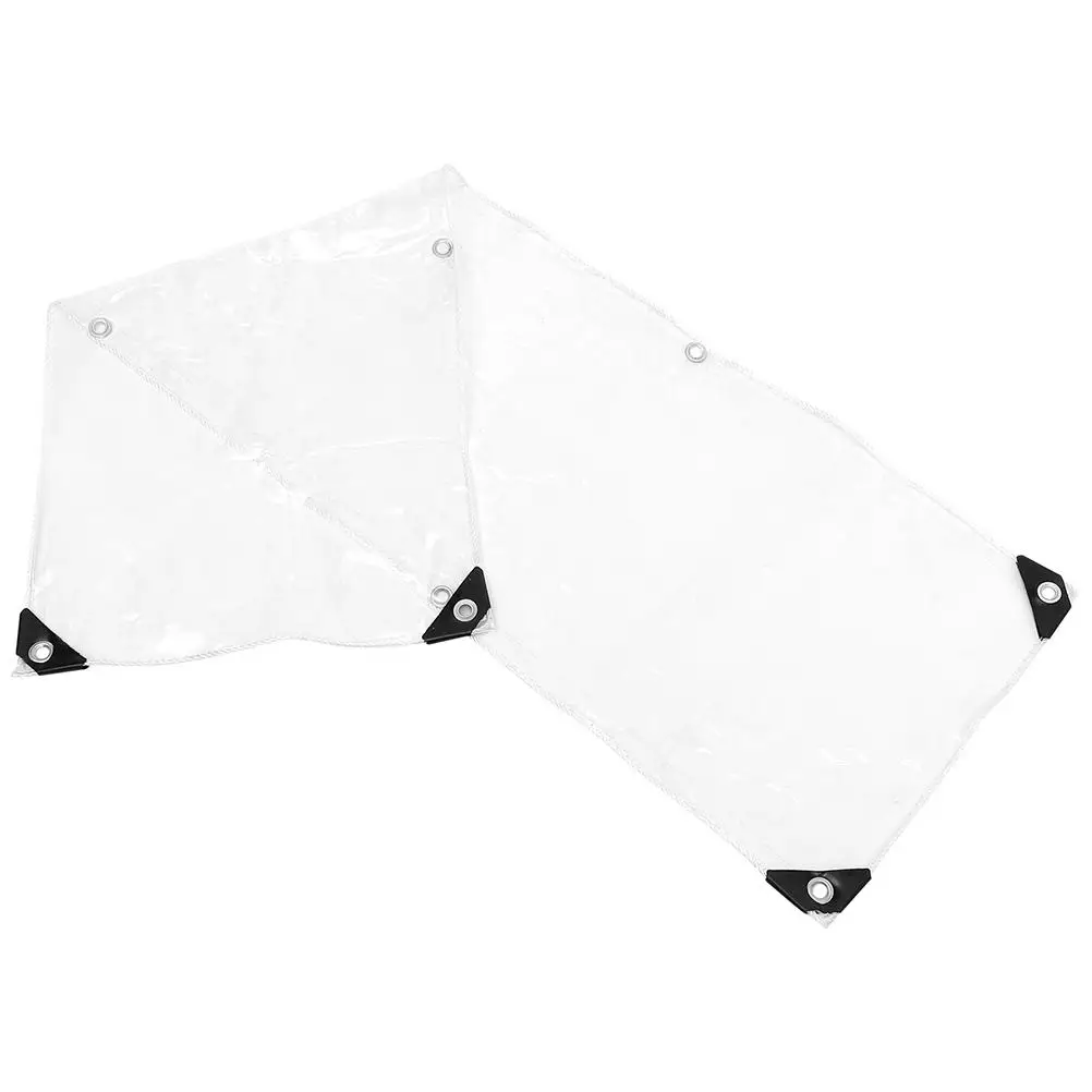 Outdoor Tent 1x1m Clear PVC Tarp Waterproof Protection Transparent Plastic Tarps Sun Shade Greenhouse Landscape Outdoor Tools
Outdoor Tent 1x1m Clear PVC Tarp Waterproof Protection Transparent Plastic Tarps Sun Shade Greenhouse Landscape Outdoor Tools