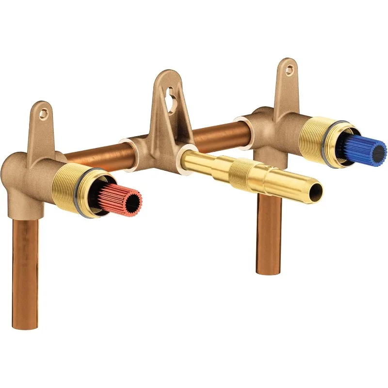 Moen 9700 M-PACT Настенный смеситель для раковины в ванной комнате Грубый входный клапан, 1/2 дюйма CC с монтажными кронштейнами
Moen 9700 M-PACT Настенный смеситель для раковины в ванной комнате Грубый входный клапан, 1/2 дюйма CC с монтажными кронштейнами
