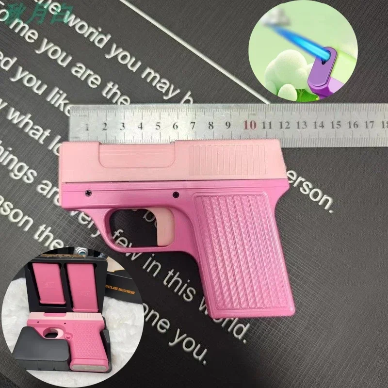 New Multifunctional Portable 3-pack Inflatable Lighter with Windproof Jet Flame Pistol Jet Turbine Lighter for Men's Small Tool
New Multifunctional Portable 3-pack Inflatable Lighter with Windproof Jet Flame Pistol Jet Turbine Lighter for Men's Small Tool