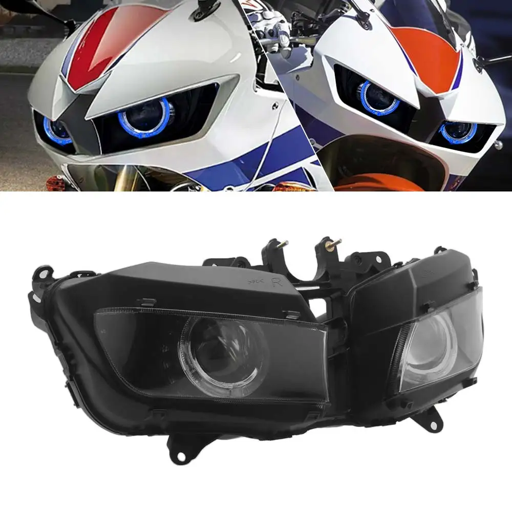 1Pc Fully Assembled Headlight Led Angel Eye Headlight Kit Fits For Honda Cbr600Rr 600Rad Rrd Rae Rre Raf Rrg Rrh Rar 2013-2017
1Pc Fully Assembled Headlight Led Angel Eye Headlight Kit Fits For Honda Cbr600Rr 600Rad Rrd Rae Rre Raf Rrg Rrh Rar 2013-2017