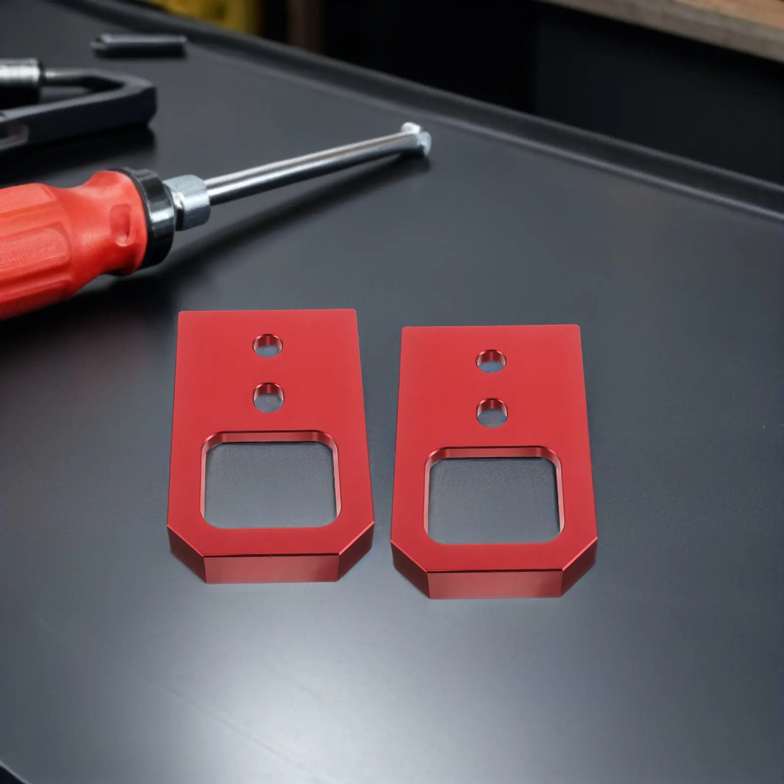 2Pcs Tow Hook Adapter Car Truck Front Bumper Tow Hook Decorative Pull Ring Towing Hitch Vehicle Exterior Accessory
2Pcs Tow Hook Adapter Car Truck Front Bumper Tow Hook Decorative Pull Ring Towing Hitch Vehicle Exterior Accessory