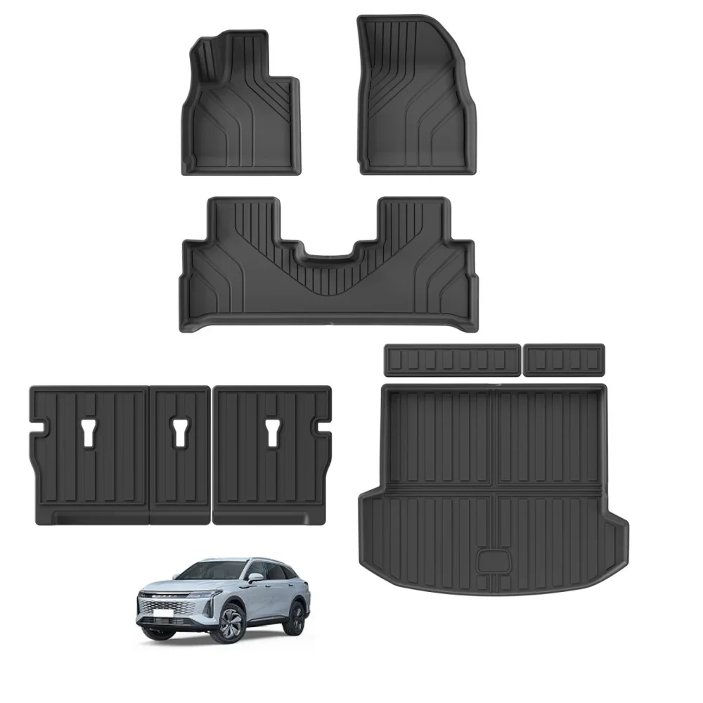 for JAECOO OMODA C9 / Chery Exeed RX 2023 2024 Fuel Car Floor Mats Cargo Liner Trunk Pad TPE 3D Foot Mat Left Rudder BLACK
for JAECOO OMODA C9 / Chery Exeed RX 2023 2024 Fuel Car Floor Mats Cargo Liner Trunk Pad TPE 3D Foot Mat Left Rudder BLACK