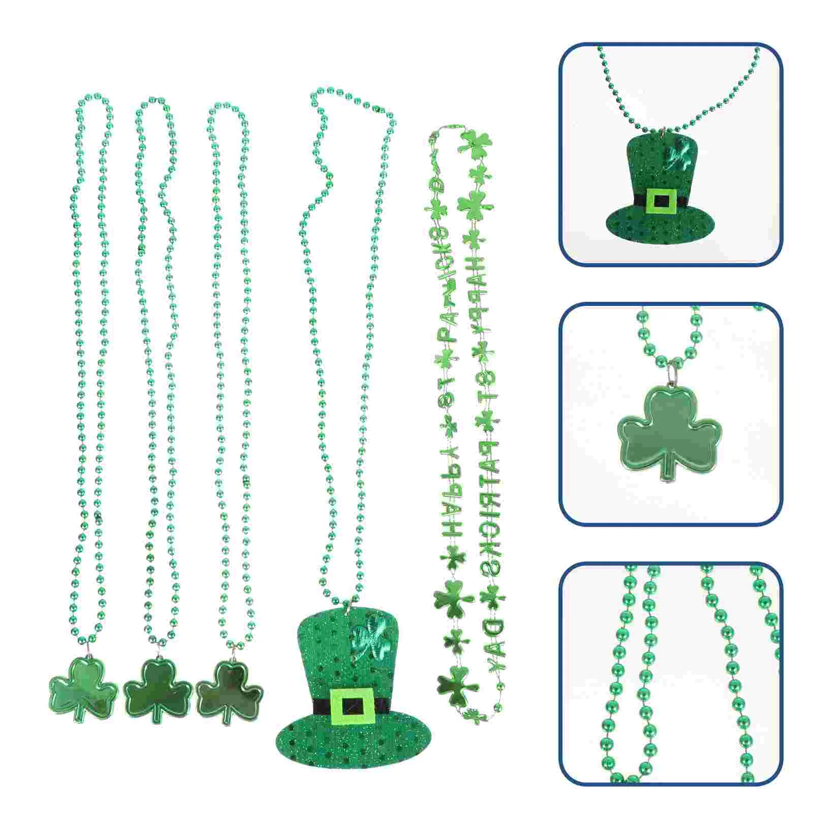 3Pcs Beads for St Patricks Women Necklace For St. Patrick'S Day Day Women Men Kids Parade Costume Party Toys
3Pcs Beads for St Patricks Women Necklace For St. Patrick'S Day Day Women Men Kids Parade Costume Party Toys