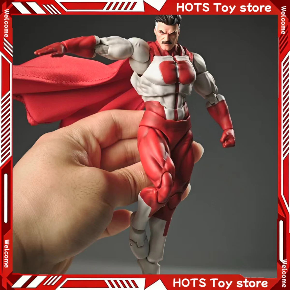 ZOOMRIG ZR-001 Omni-Man Invincible Action Figure Mark Grayson PVC Statue Joint Movable Anime Figurine Collectible Model Toys
ZOOMRIG ZR-001 Omni-Man Invincible Action Figure Mark Grayson PVC Statue Joint Movable Anime Figurine Collectible Model Toys