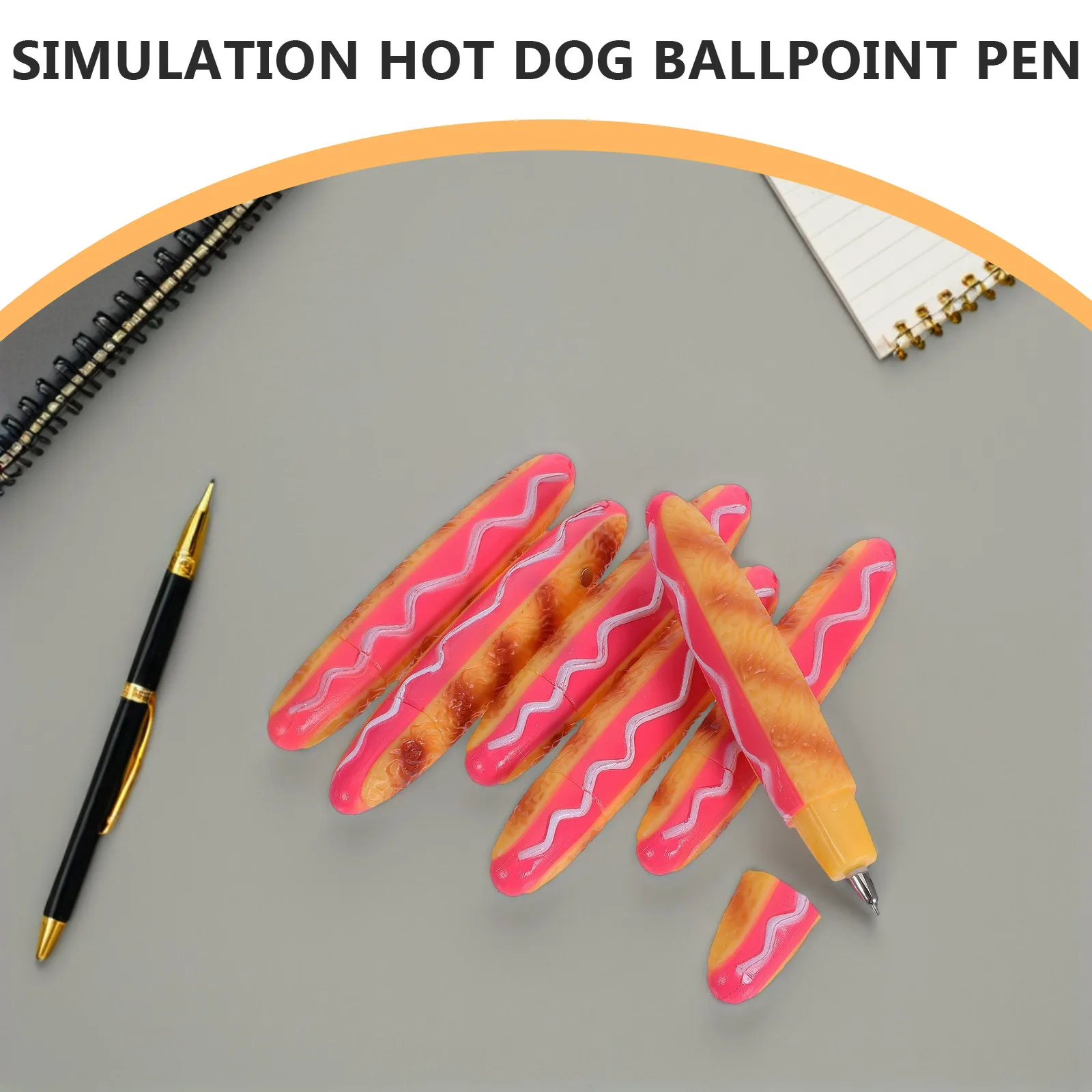 Набор из 6 шариковых ручек в форме хот-дога: уникальные, милые, забавные ручки для студентов, идеальные для вечеринок и школы
Набор из 6 шариковых ручек в форме хот-дога: уникальные, милые, забавные ручки для студентов, идеальные для вечеринок и школы