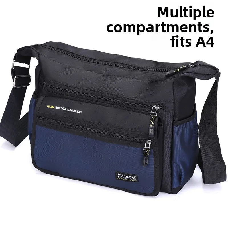 Мужская многофункциональная сумка через плечо большой вместимости, сумка-кроссбоди для бизнеса и повседневных поездок
Мужская многофункциональная сумка через плечо большой вместимости, сумка-кроссбоди для бизнеса и повседневных поездок