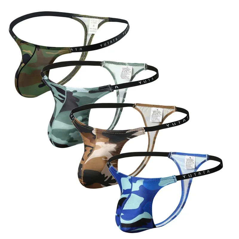 4 шт. мужские стринги с Т-образной спинкой, микро-стринги, камуфляжное нижнее белье, выпуклая сумка, нижнее белье, мужские эластичные дышащие стринги
4 шт. мужские стринги с Т-образной спинкой, микро-стринги, камуфляжное нижнее белье, выпуклая сумка, нижнее белье, мужские эластичные дышащие стринги