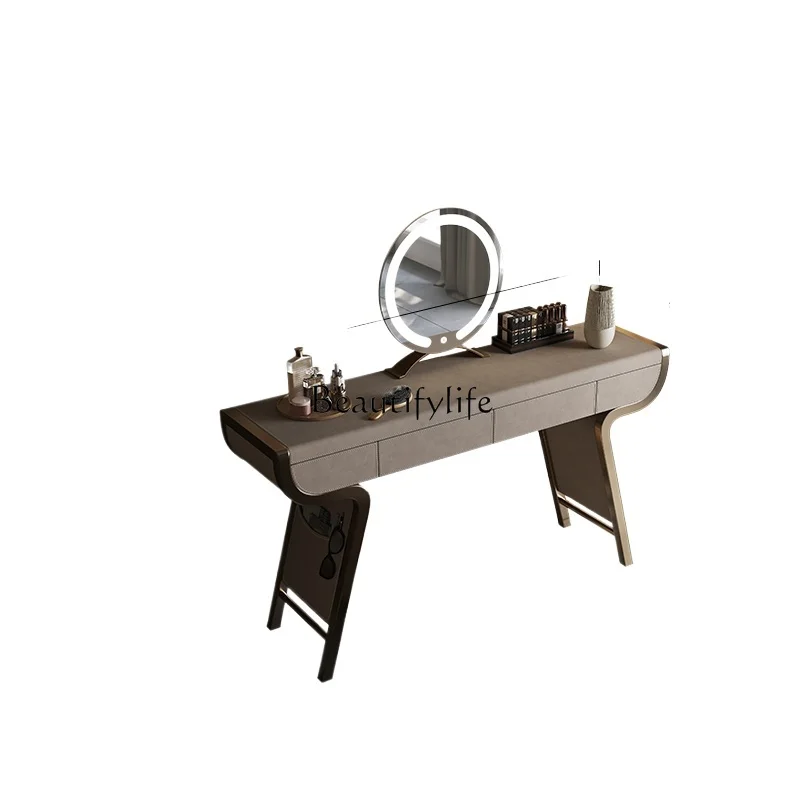 Italian light luxury dresser, simple modern high-end atmospheric makeup table
Italian light luxury dresser, simple modern high-end atmospheric makeup table