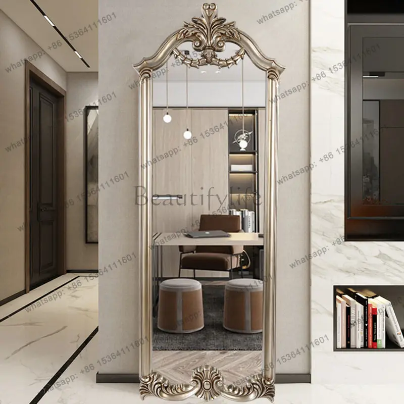 JZWooden Frame Bar Nordic European And American Fitting Mirror Meier Light Size Luxury Senior Fitting Room Mirror
JZWooden Frame Bar Nordic European And American Fitting Mirror Meier Light Size Luxury Senior Fitting Room Mirror
